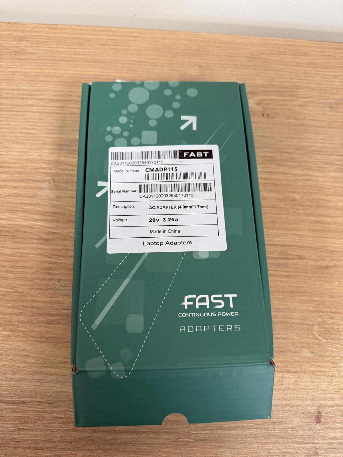 Lenovo Laptop Notebook Adaptör 20V 3,25A - İnce Uç